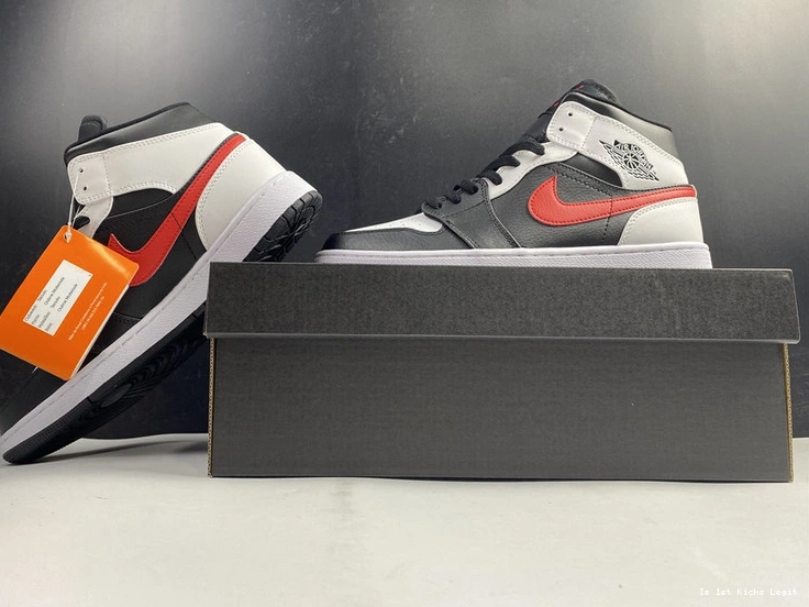 Shadow” “White Mid Air  1 554724-073 Jordan 0107